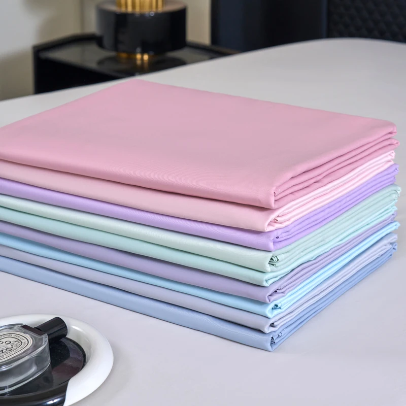 رداء تبريد بتصميم بسيط مع أغطية وسائد ، حرير ثلجي ، لون ثابت ، قابل للغسل جيد التهوية ، توأم ، ملك ، ملكة ، جديد ، 1 ـ 3 واش