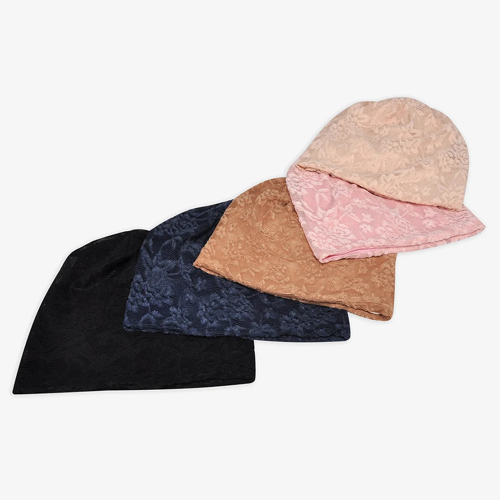 

1pc Lace Layer Maternity Hat Fine Fabric Air Permeable Breathable Pregnant Sleeping Cap Nurse Hat Head Wrap Hair