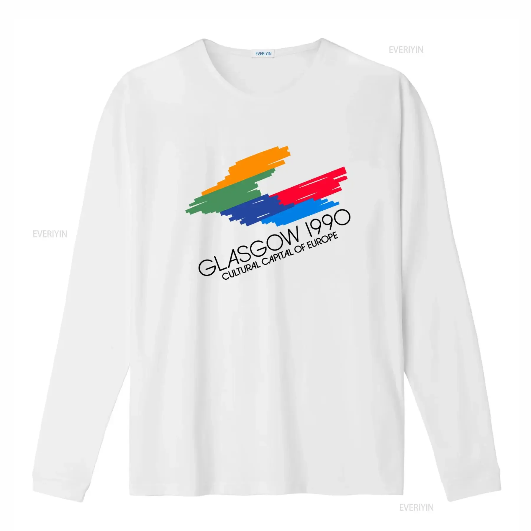 1990 Vintage Glasgow Cultural Capital Of Europe T Shirt Retro Style 90s Screen Stars Scotland Culture  vintage Washed graphic
