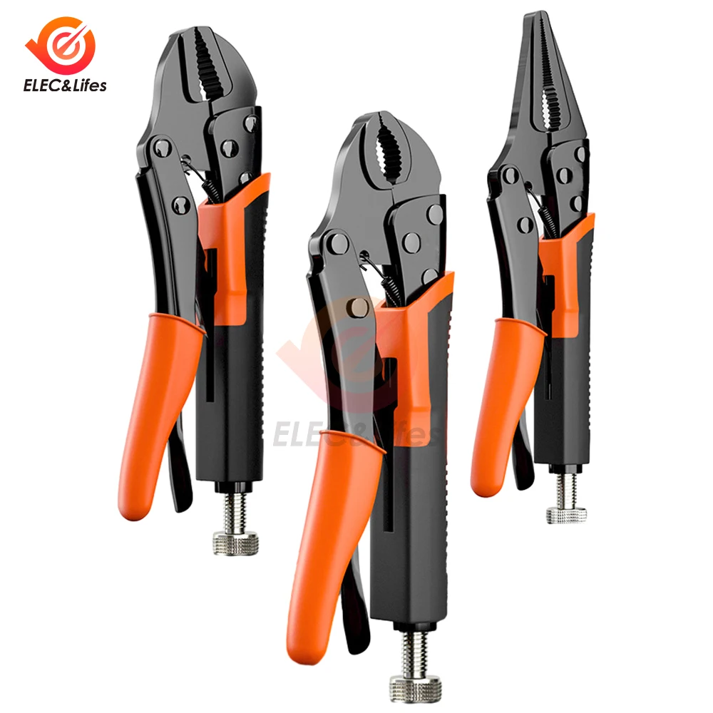 7/9/10inch Strong Pliers Multifunction Clamp Tool Universal Pressure Pliers Industrial-grade Manual Fixed Universal Pliers