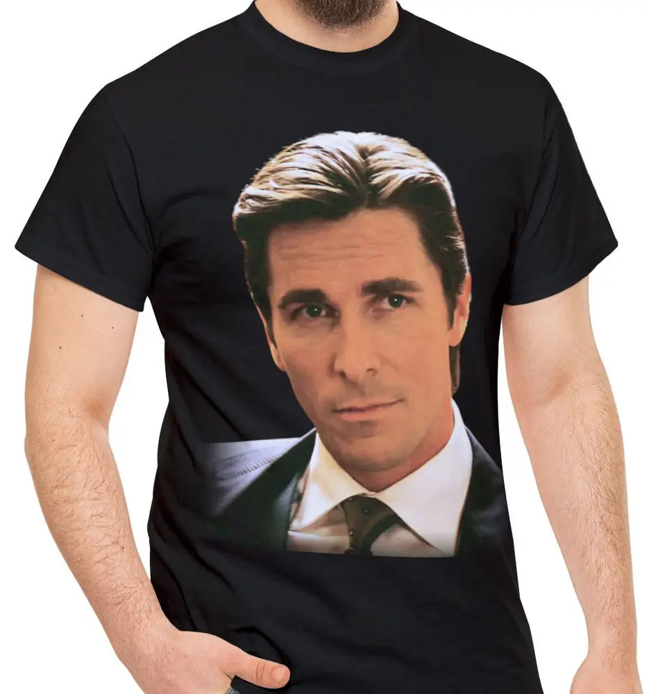 Christian Bale Fan Schauspieler Film Batman T-Shirt T-Shirt für Männer Kleidung Frauen Kurzarm T-Shirts Vintage hochwertige 100% Baumwolle