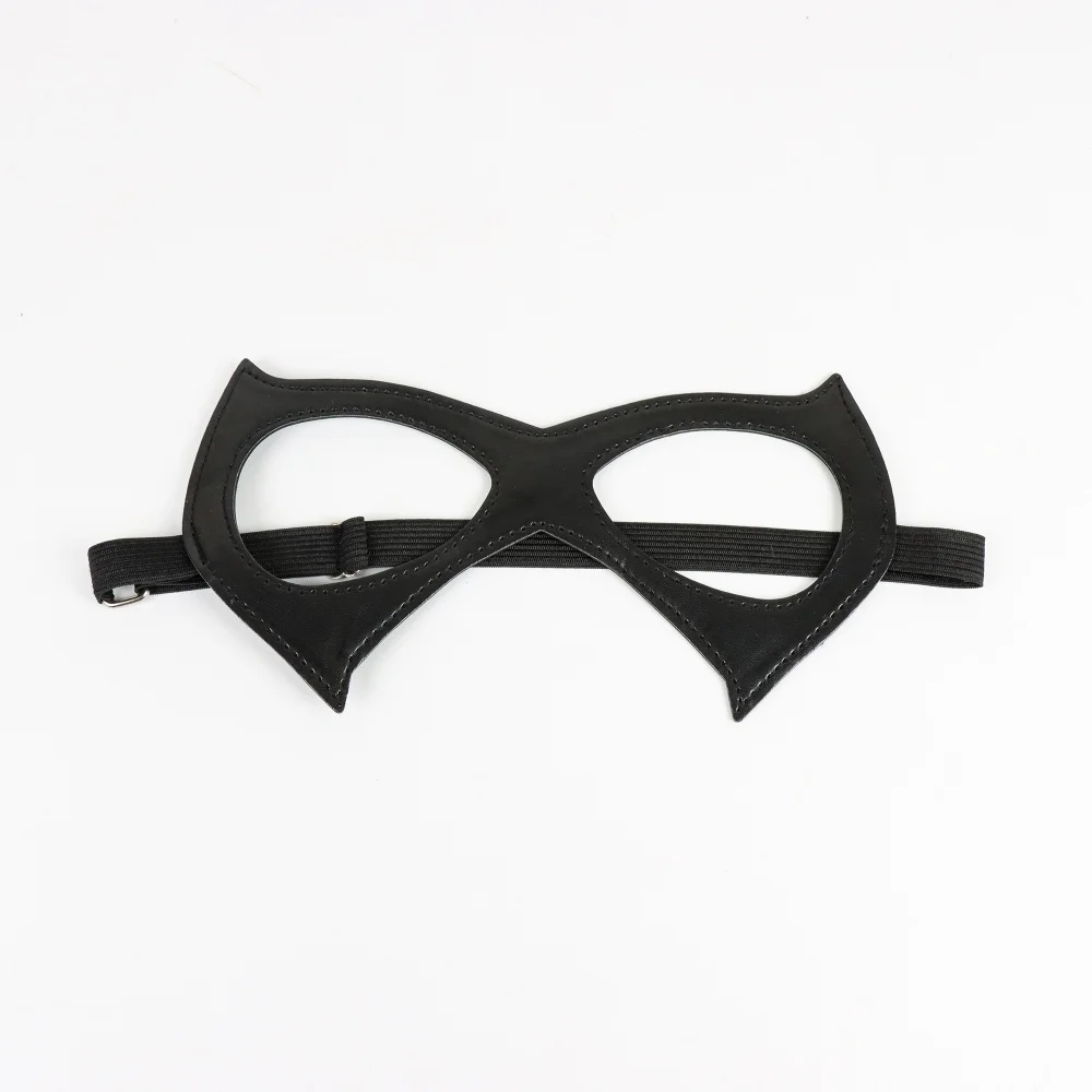 قناع نسائي قطة، قناع جلدي للوجه والقطط للنساء والفتيات، قناع تنكري لحفلات الهالوين الكرنفالية #3