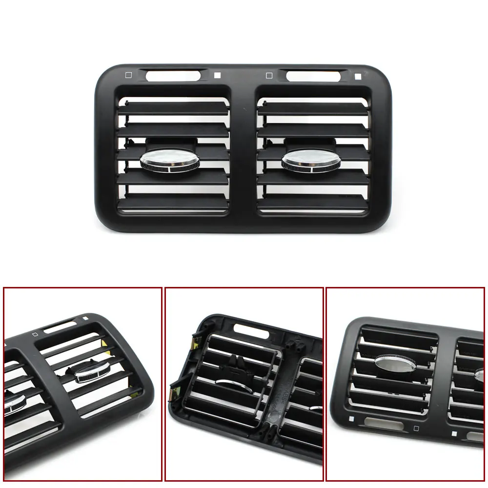 سيارة الجبهة الخلفية لوحة القيادة تنفيس الهواء المنزلق التيار المتناوب تنفيس مصبغة منفذ غطاء لوحة لمازيراتي كواتروبورتي M139 2004-2012 66526500 #5