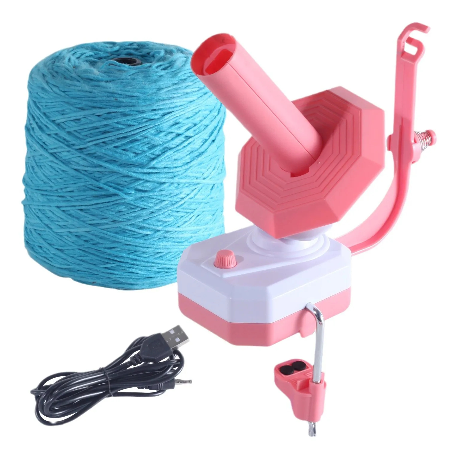 Wool Bump Finishing Wrapper Electric Wool Knitting USB Interface Winding Machine Tool