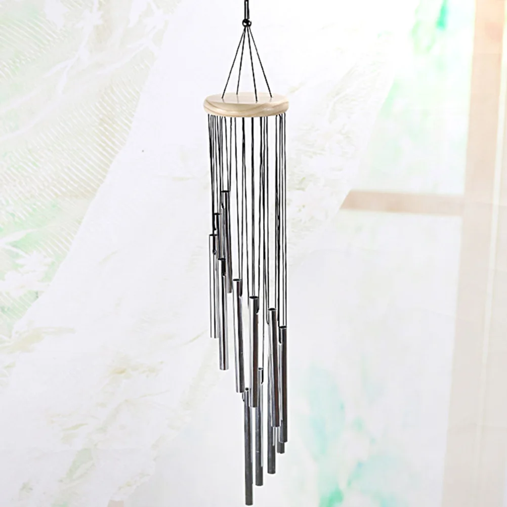 

2Pcs Delicate Wind Chime Stable Material Easy to Hang Indoors Outdoors Sweet Sound for Patio Garden Entryway Front Door Decor