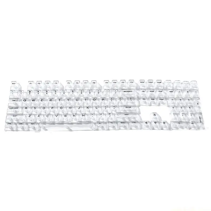 High Transparency 10mm Profile Keycap Set 132Keys Keycaps Side Print/Top Print
