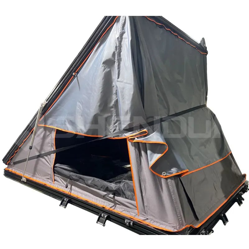 

Triangle Car Roof Top Tent hard cover car roof tent Accept Customized Hard Shell Rooftop 2 Person roof rack top Tents