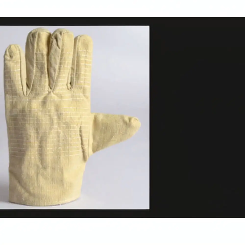 Canvas Protective Welding Gloves Reinforced Heavy Duty Fabric Comfortable Hand Protection For Industrial Labor