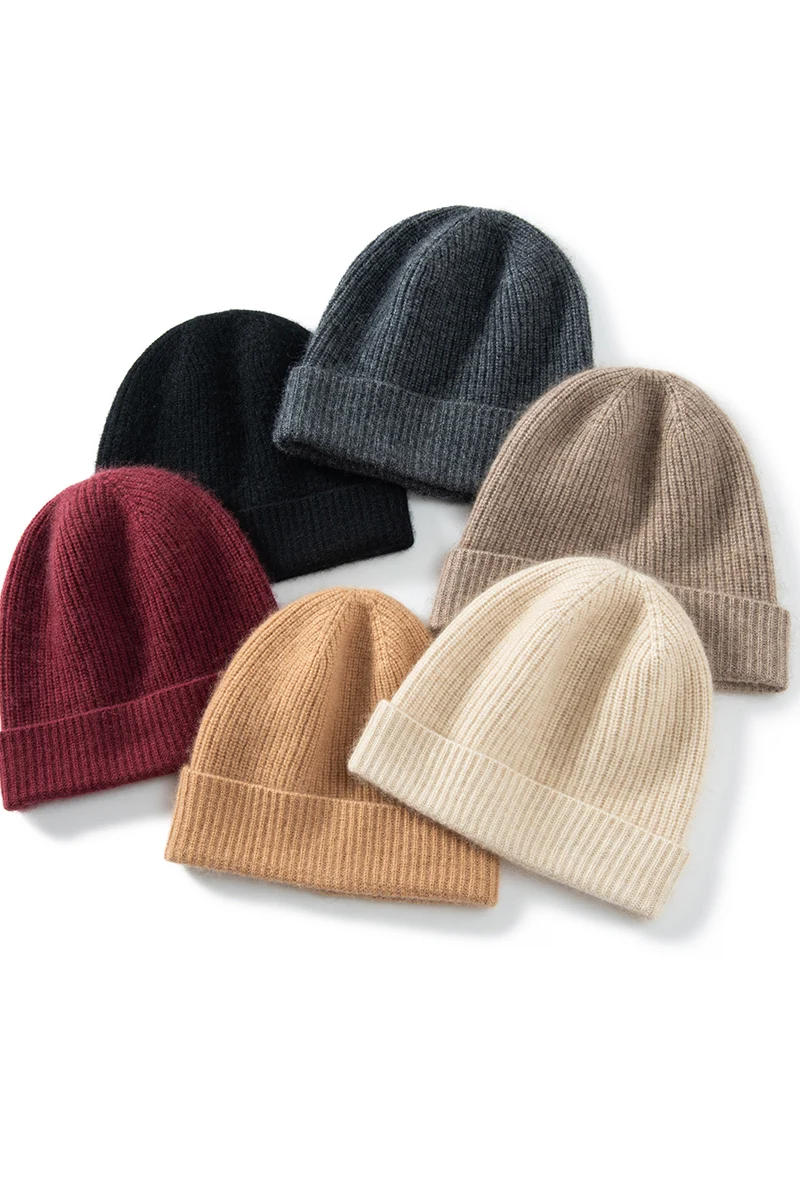 Merrilamb Winter mützen für Frauen neue Mützen Kaschmir gestrickt Unisex Hut Herbst Frau und Männer Mütze Mützen wärmer Motorhaube Mann Mütze – Detail 1