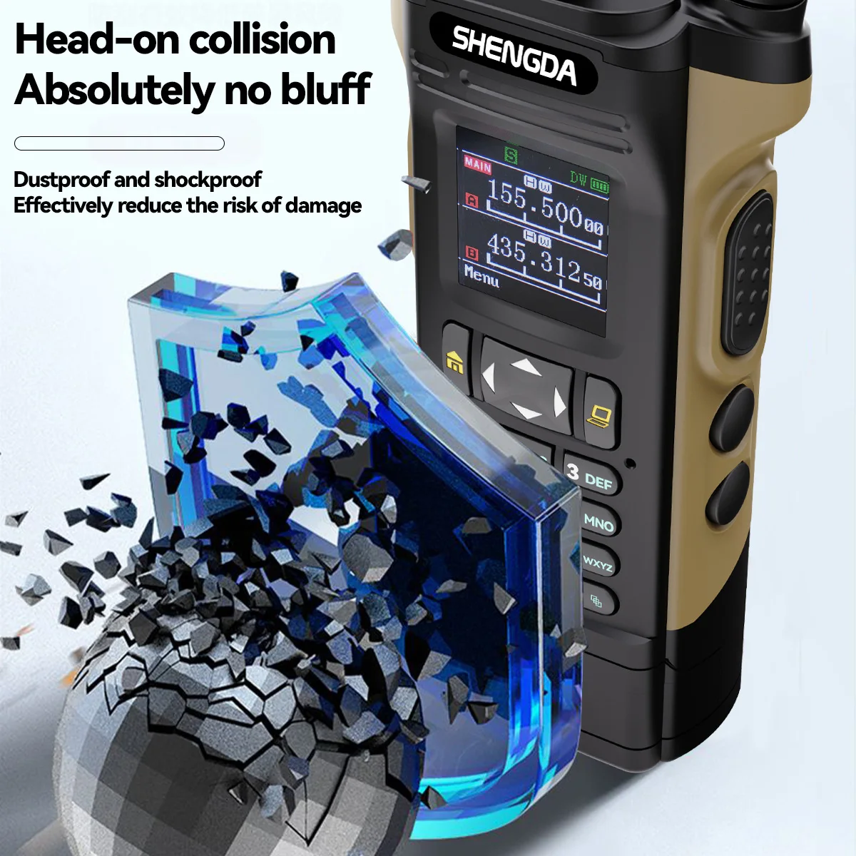 SD-APX8000 ハンディトランシーバー 多色展開 長時間使用可能な大容量バッテリー搭載