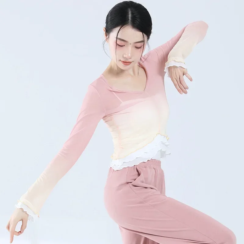 الرقص الكلاسيكي التغيير التدريجي ممارسة الملابس النسائية وهمية قطعتين تظهر قافية رقيقة مزاجه ملابس الجسم الرقص يوميا