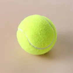 1 Pcs Tennisballen Hoge Bounce Praktijk Training Outdoor Elasticiteit Duurzaam Tennis Voor Honden Bijten Chase En Chomp 6.3-6.4Cm