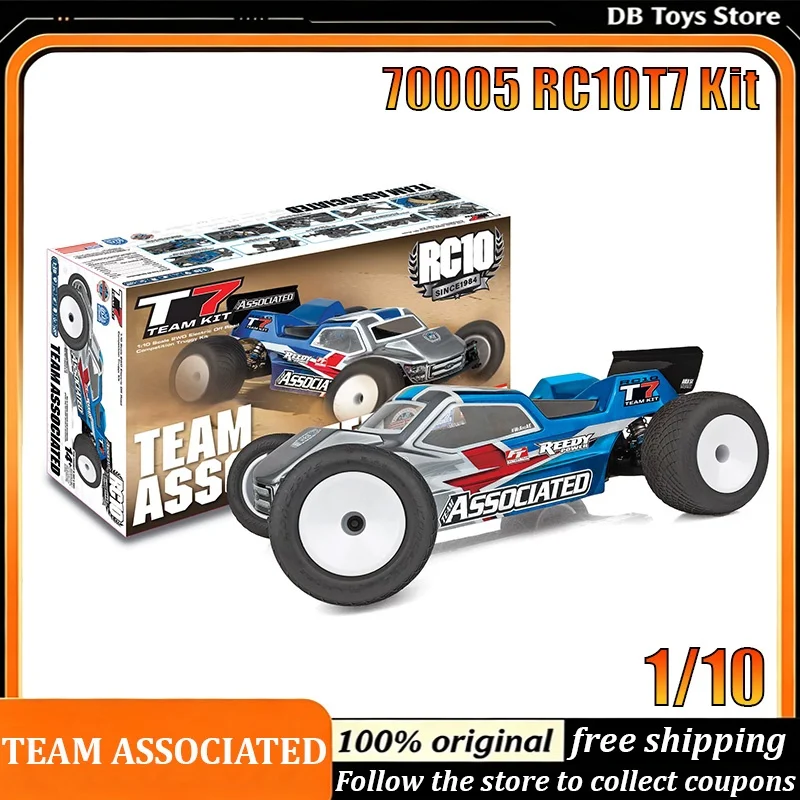 Team Associated 70005 RC10T7 Kit 1/10 Scale RC Stadium Truck 2WD Electric Comes with Shocks One-Piece Construction Christmasgift