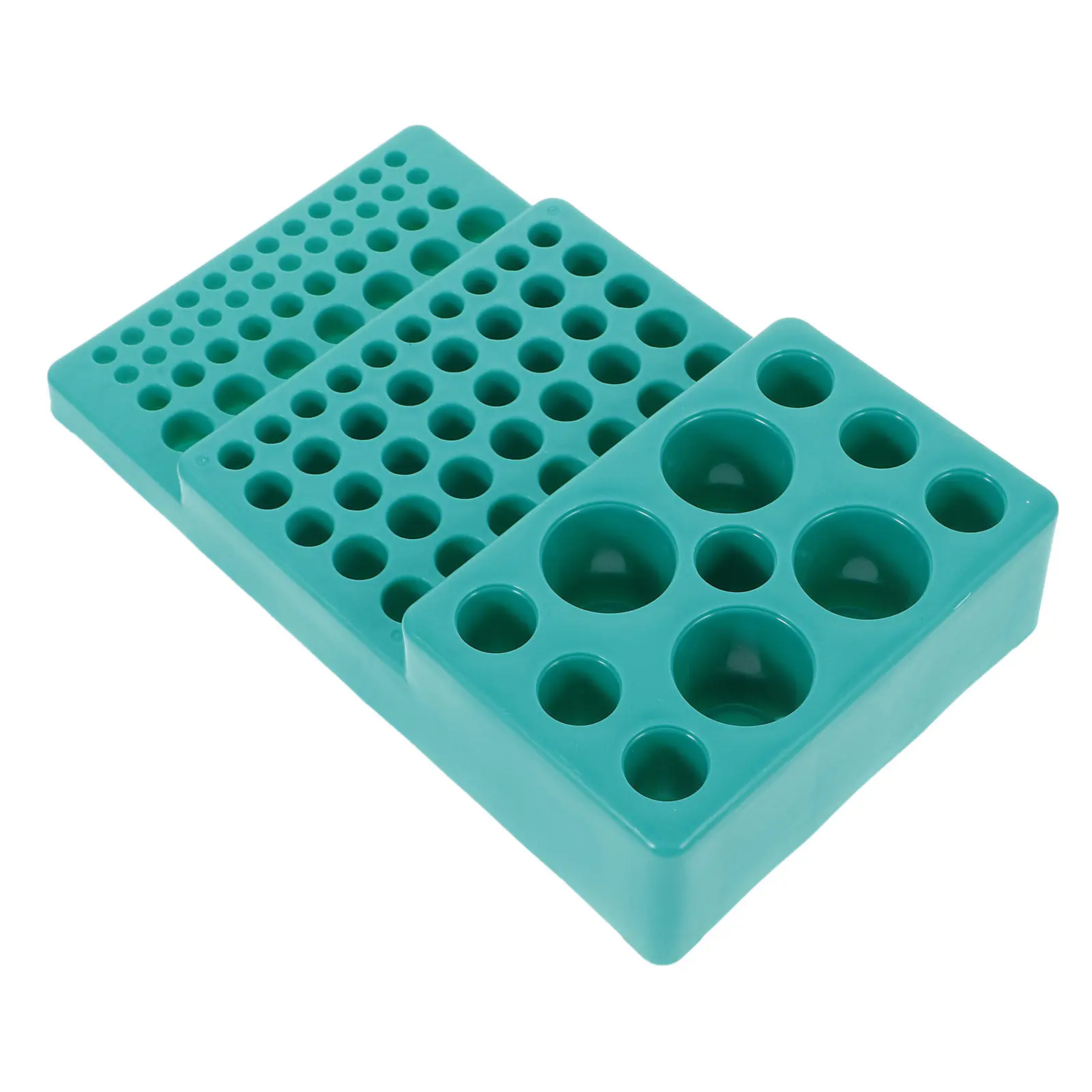 Multifunctional Test Tube Rack Lightweight Plastic Laboratory Organizer For Centrifuge Sampling Tubes Reusable Tube Holder view 4