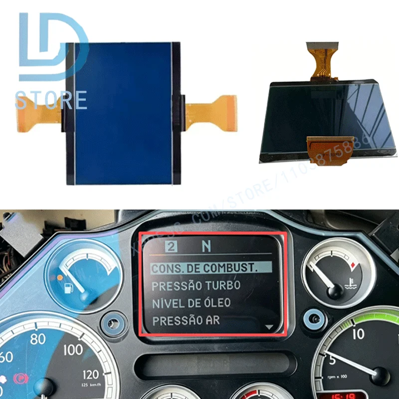 ​Dashboard LCD Screen Instrument Cluster Display For 2001-2019 DAF Truck LF/CF/XF/45/55/75/85/95 5010595267 155400001000 1372055