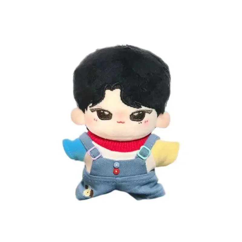 10 Cm Idol Doll Plush Stuffed 17 WONWOO Korean Starfish Printed Body Funny Expression Keychain Fans Birthday Gifts