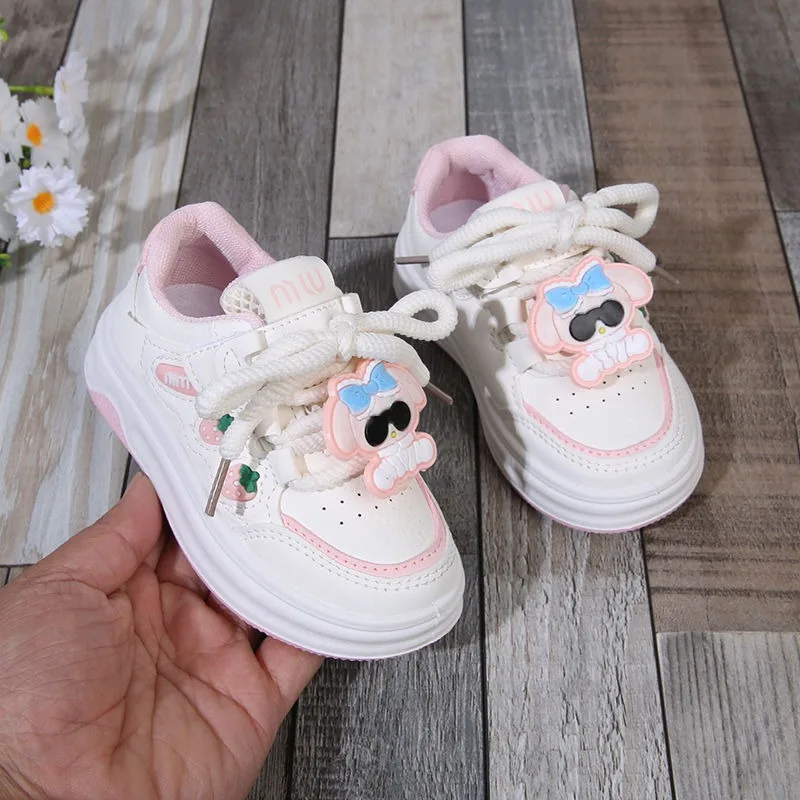 

Kawaii My Melody Sanrio, милая детская обувь, студенческие удобные кроссовки для девочек, уличный подарок на день рождения, Рождество для детей
