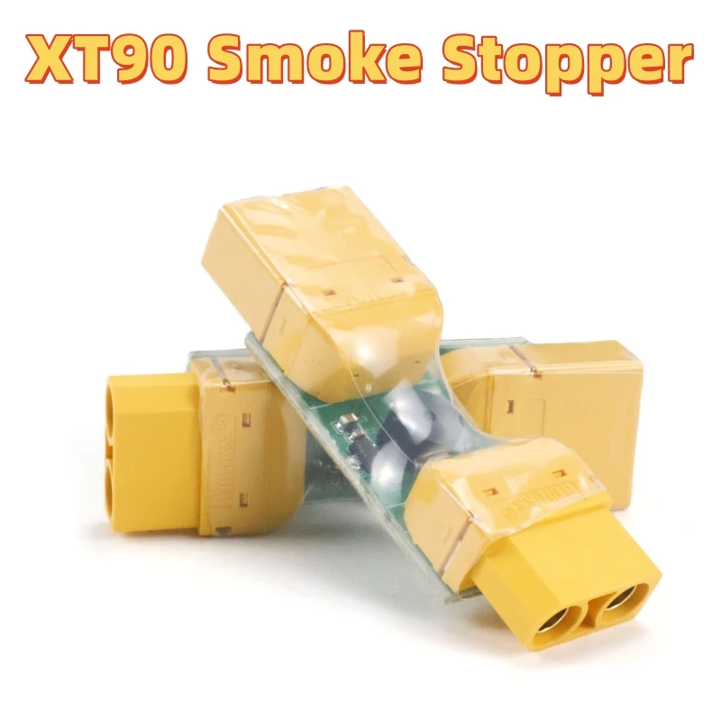 FPV Smoke Stopper 2-8S XT90 Circuit Fuse Installation Test Safety Plug Short-circuit Protection for RC FPV Drone Installation