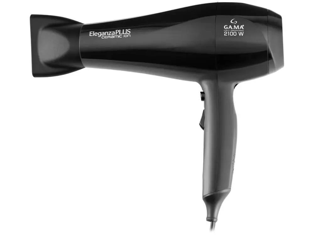 Gama italien keramik ion schwarz haar Dryer-220V