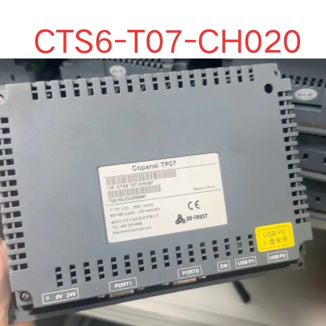 Second-hand CTS6-T07-CH020 touch screen Test OK