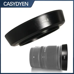 HN-2 Metal Lens Hood 52mm Black Lens Hood For Nikon AF 28mm f/2.8D AI-S 35-70mm f/3.3-4.5 Camera Accessories