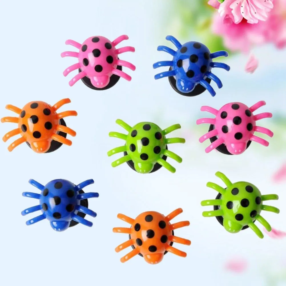 20pcs Edge-Free Bouncing Spider Launchers for Toddlers – Safe Jumping Toy, Educational Stimulator