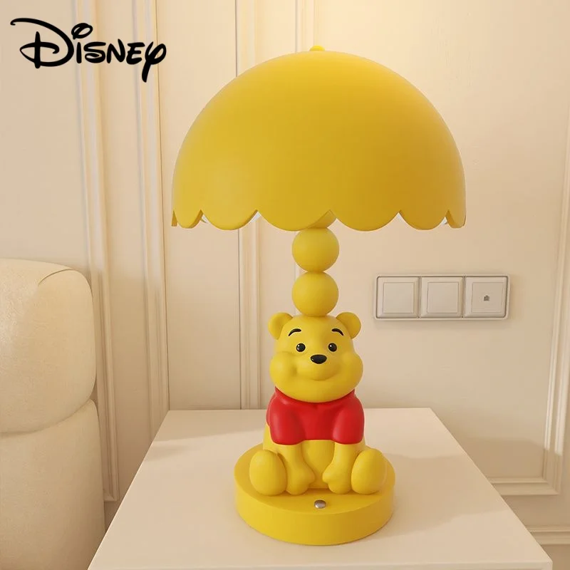 

Disney cute cartoon Winnie the Pooh bedroom bedside atmosphere lamp decorative table lamp night light birthday housewarming gift