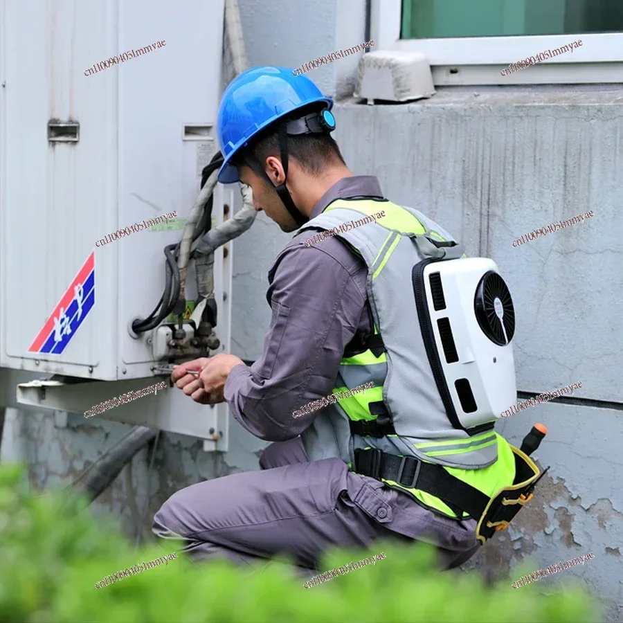 Wearable air conditioner clothing Refrigeration clothing Work clothing Charging welding Outdoor vest Hot sales