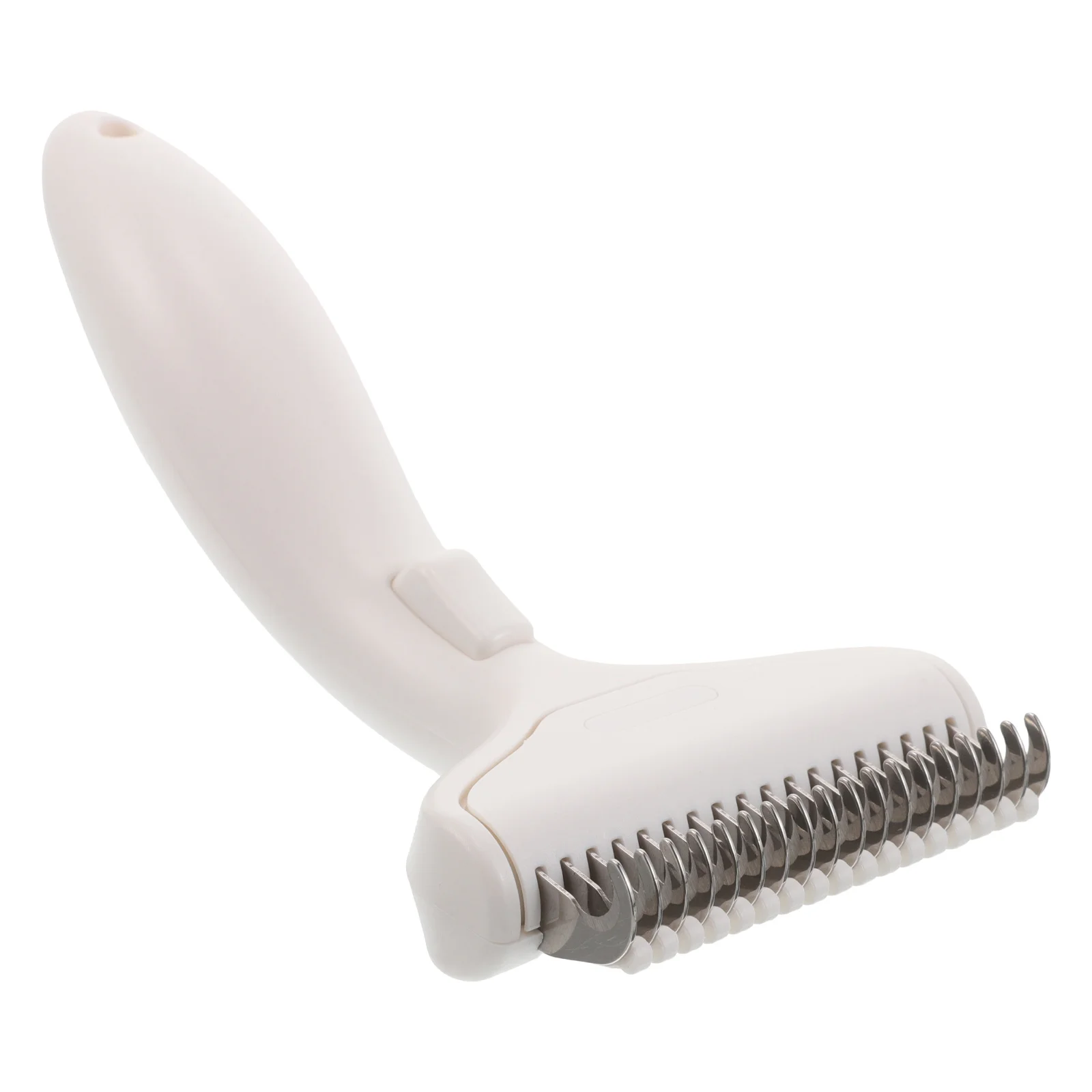 

Pet Hair Brush Stainless Steel Dematting Comb Cat Dog Grooming Tool Easy Hair Removal Release Button Pet Grooming Supplies