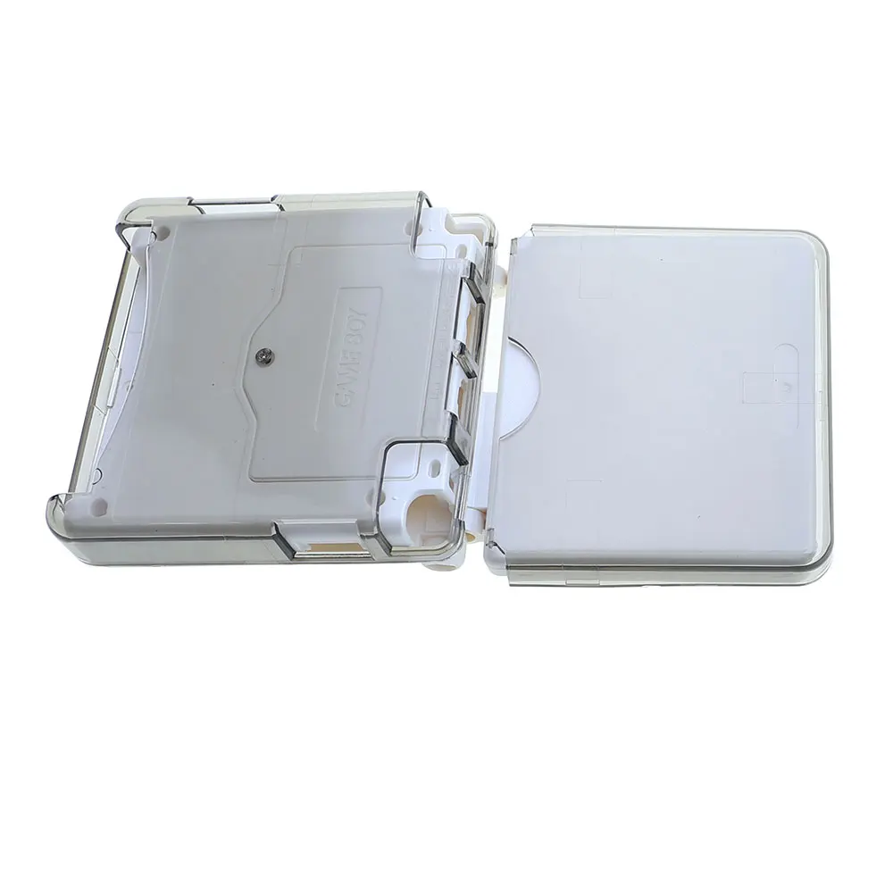 JCD Hohe Qualität Kunststoff Klare Schutzhülle Für Gameboy Advance SP GBA SP Kristall Shell Hard Gehäuse Fall Box