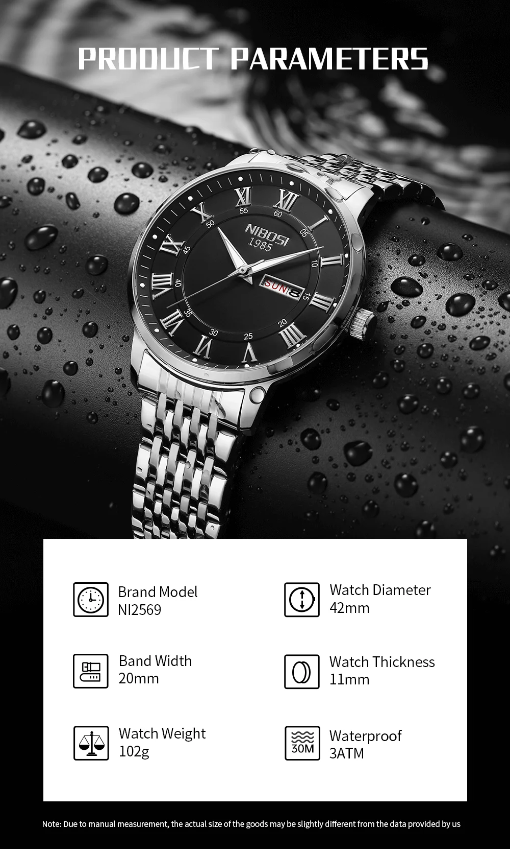 NIBOSI 2024 Mens Watches Top Brand Luxury Business Men Watch Waterproof Male Clock Man Quartz Wristwatches Relogio Masculino