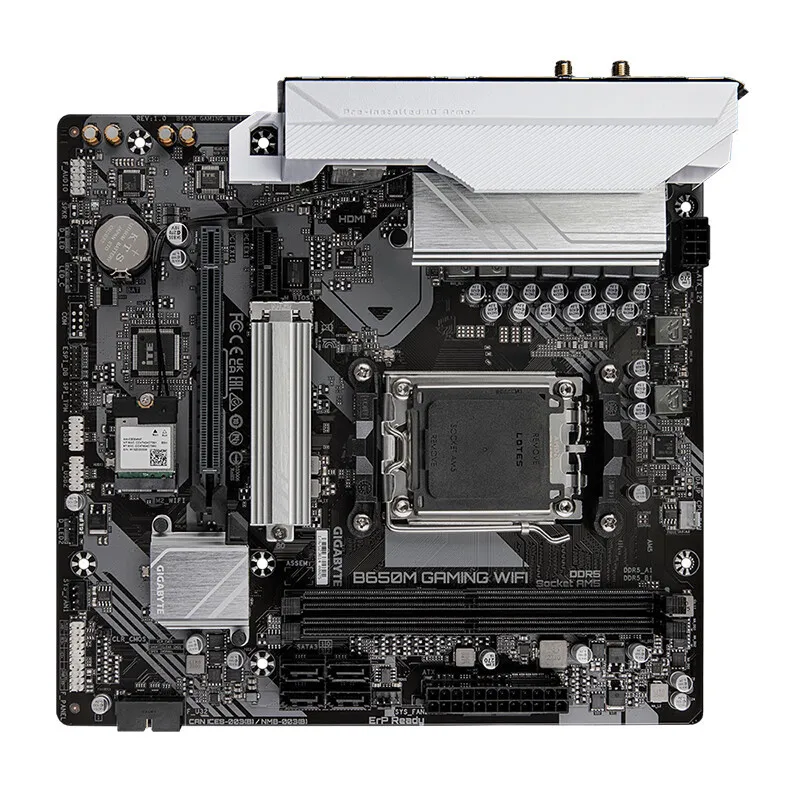 

Gigabyte B650M White Magic Eagle PC main board DDR5 for AMD CPU AM5 desktop