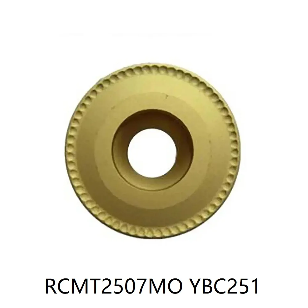 ZCC RCMT2507MO YBC251 YBC152 General turning Positive inserts For machining steel RCMT 2507MO 10PCS/BOX