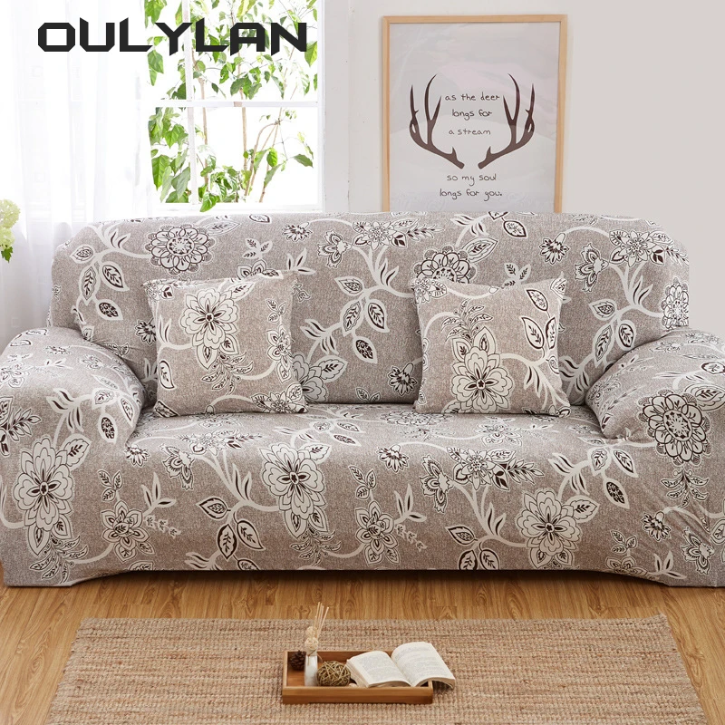 Protector for Bedroom Office Living Room Home Decor Printed Sofa Slipcover Non-slip Sofa Cover Thickened Couch Cover Furniture