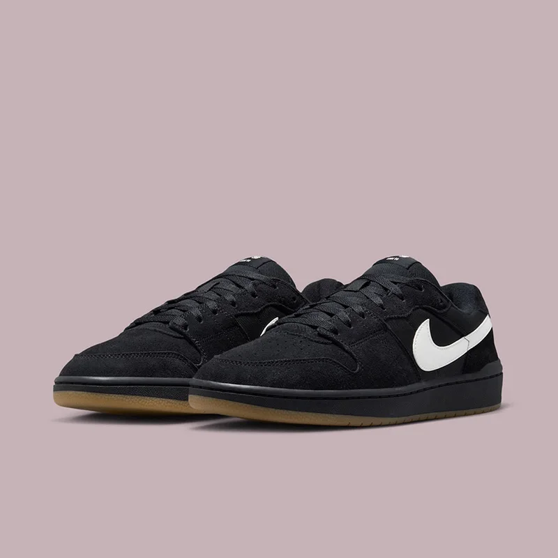 Nike SB Code 58 Low Skate Shoes Ib0108-001 2026 New Black Gum Sole Casual Sneakers Non Slip Wear Resistant Street Board Shoes