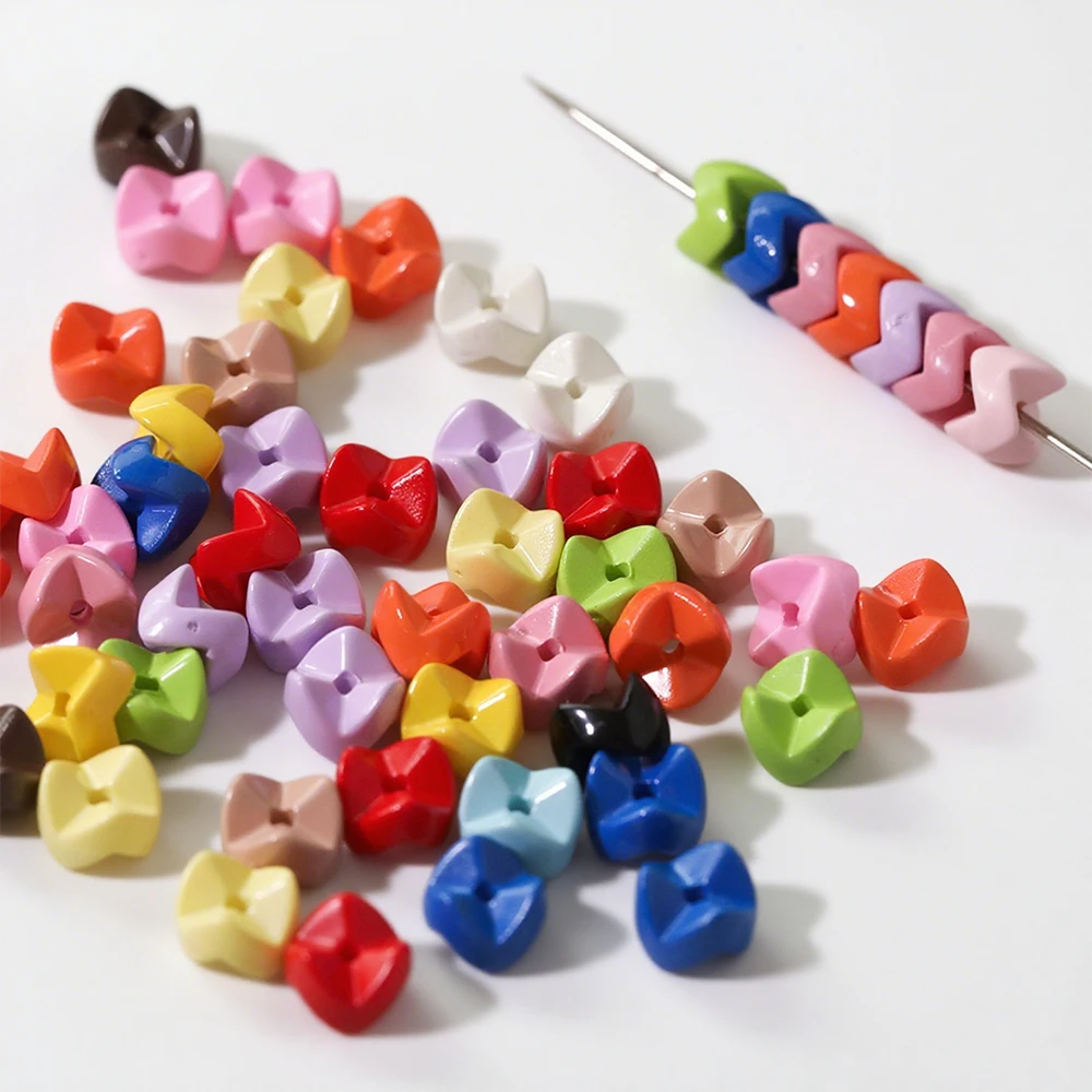 

Cordial Design 9*9MM 500Pcs DIY Paint Beads/Acrylic/Paint Effect/Hand Made/Jewelry Findings & Components/Round Wave Shape #19123