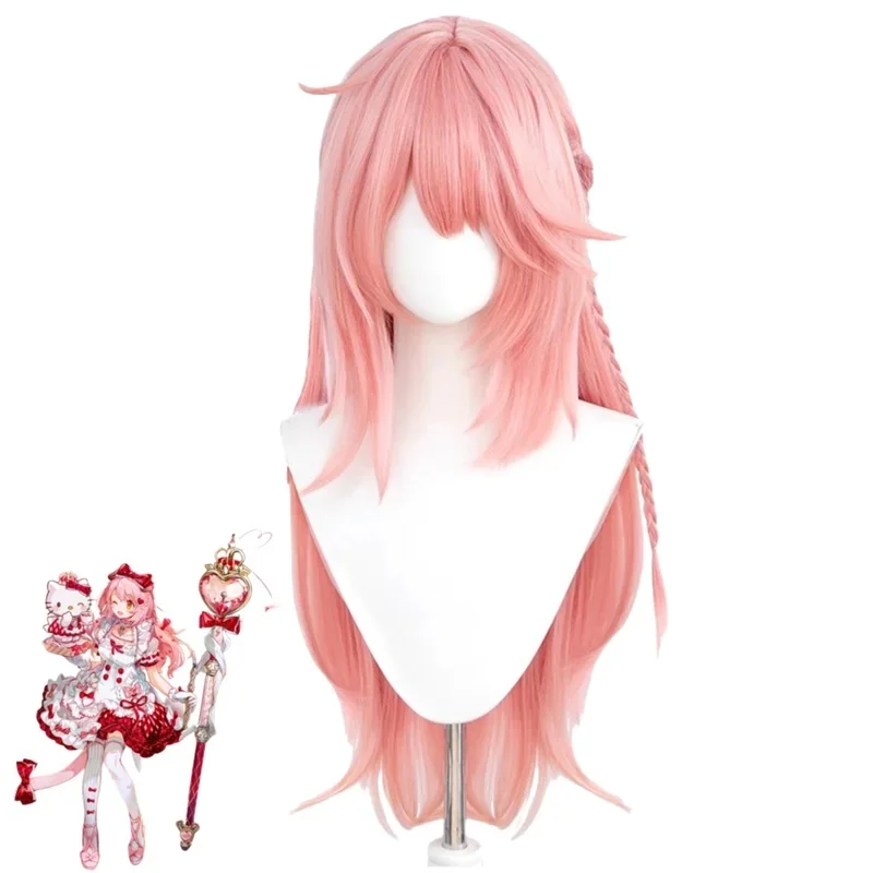 w;3.c\6;h'8/Game Arknights Goldenglow Cosplay Costume Flower House Tea Party Red Lolita Dress Wig Woman Lovely Kawai5'u.9;m\4/p view 6