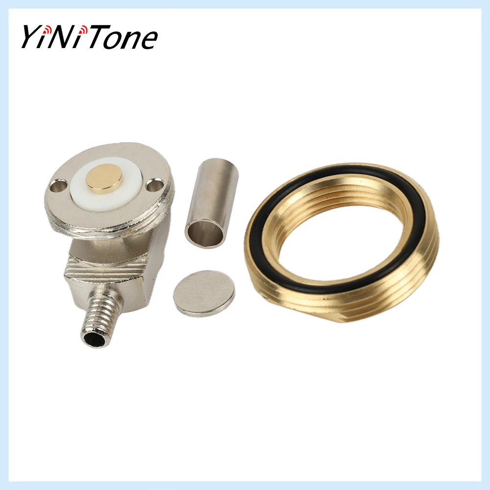 NMO Alloyed 3/4 inch Connector hole mount Repairment Kit for Coaxial RG58 Cable Crimp Solder