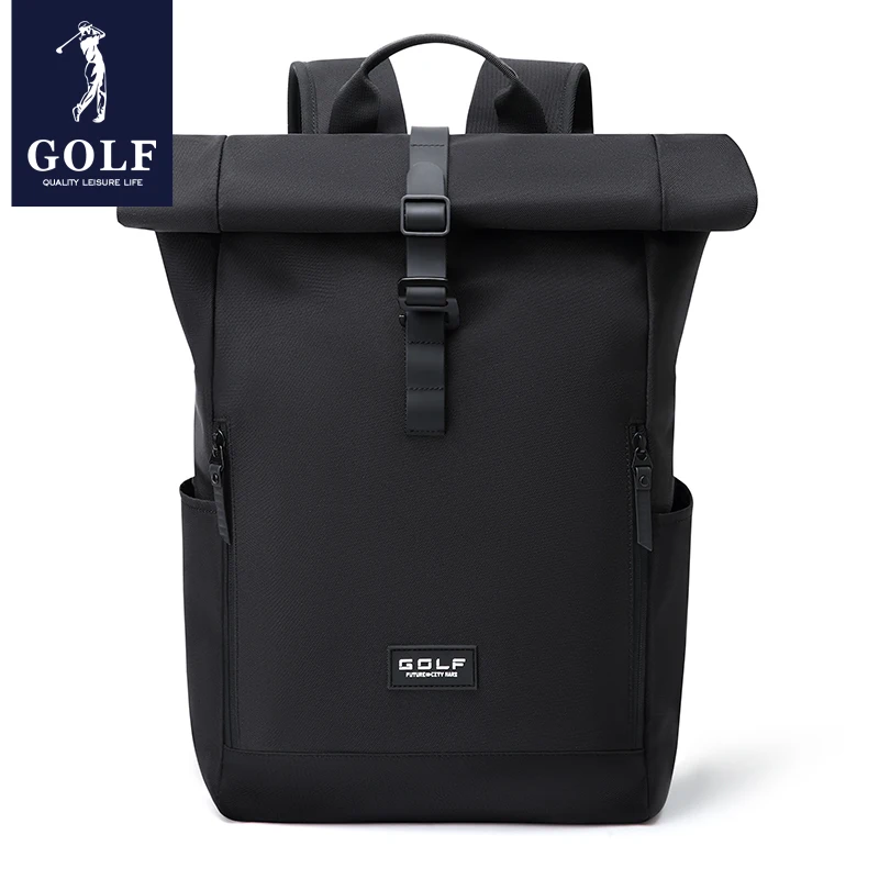 GOLF Men's Backpacks Expandable Laptop Backpack 15 6 inch Notebook Compartment Black Fashion Back Pack Bag Work Man Waterproof