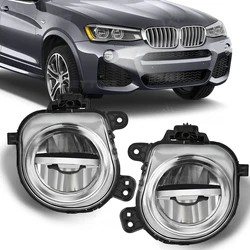 63177317251 63177317252 Foglights For BMW X3 F25 X4 F26 X5 F15 F85 X6 F16 2014 2015 2016 Front Bumper LED Fog Lamp Assembly 12V