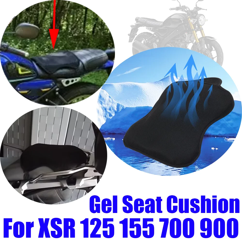 Für Yamaha XSR 125 XSR155 XSR700 XSR900 XSR 900 700 155 125 Zubehör Komfortable Gel Sitzkissen Abdeckung Atmungsaktive Anti Slip