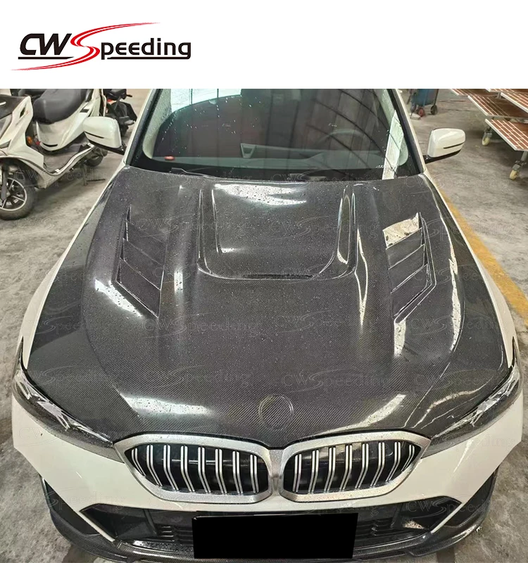 

CWS STYLE 5D CARBON FIBER ENGINE HOOD BONNET FOR BMW 3 SERIES G20 G28