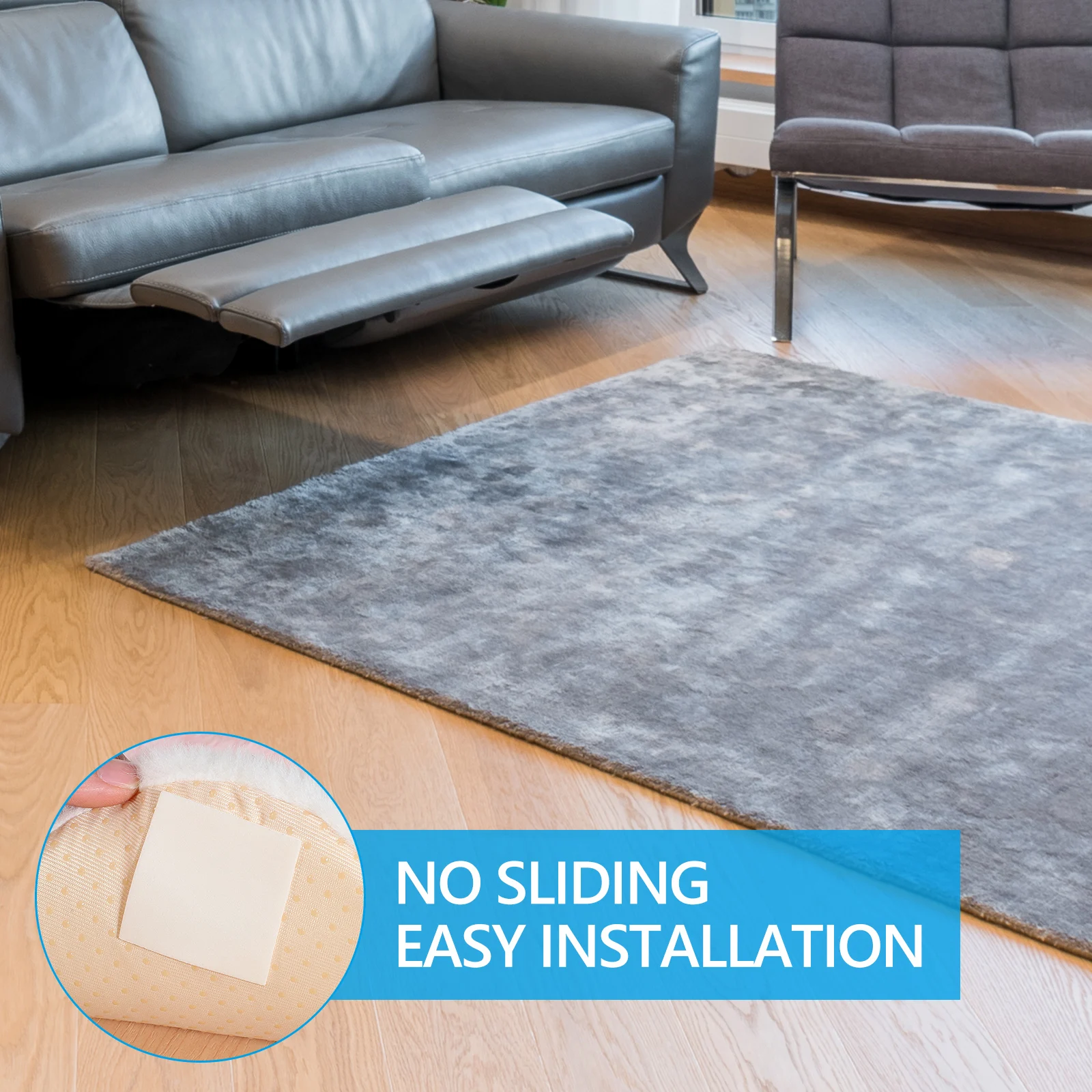 60Pcs Extra Strong Foam Tape Double Sided Adhesive Mounting Strips for Office Home DIY Projects Damage Free Removable Sticky