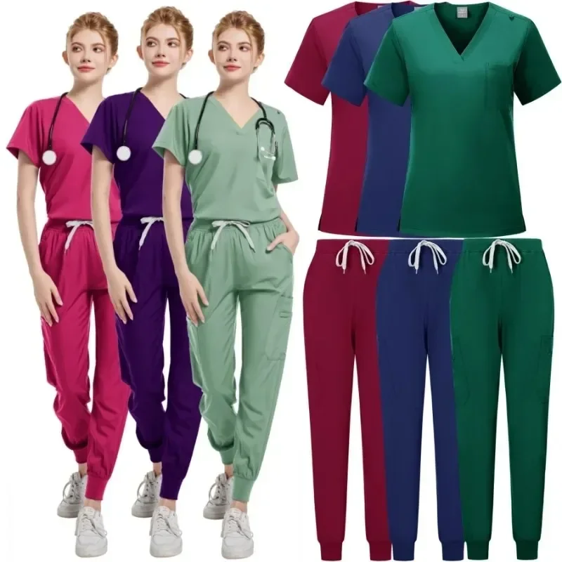 

Оптовая продажа, медицинская форма для операционной, скрабы, набор медицинских скрабов для работы в больницах, медицинские принадлежности, костюм для медсестер и стоматологической хирургии, рабочая одежда