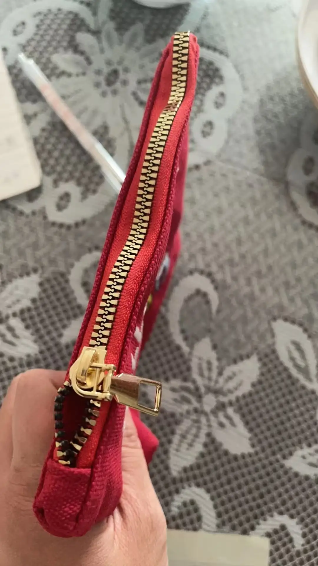 ハローキティ ブルー メイクアップバッグ 大容量 化粧ポーチ トラベルトイレタリーバッグ 女性 女の子用 漫画 ゼロウォレット ストレージ ギフト