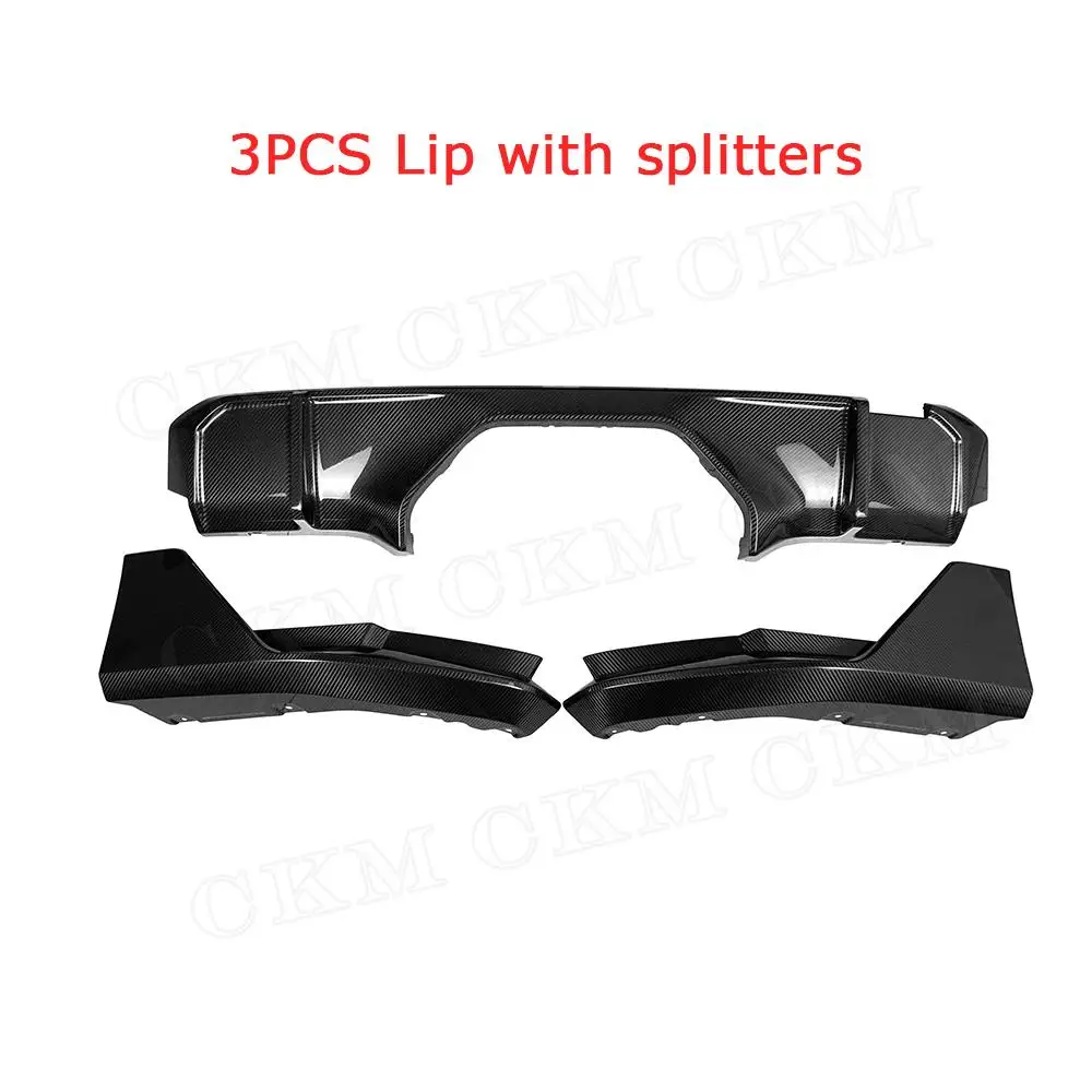 Dry Carbon Rear Diffuser Lip Spoiler Splitters for BMW G82 G83 M4 2021 UP M Style Car Bumper Guard Body Kits Accessories