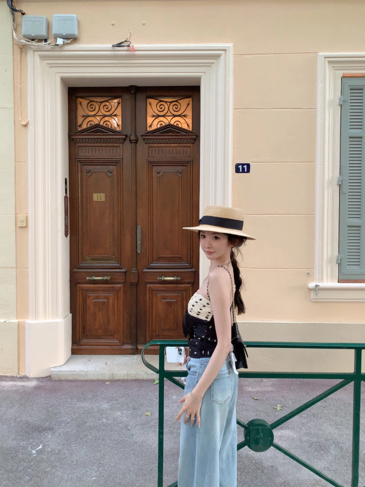 

Джинсы Gold Musoom Roman Summer Night в горошек с поясом, джинсовые брюки с высокой талией и широкими штанинами, весна-лето, новый сезон, свободный крой