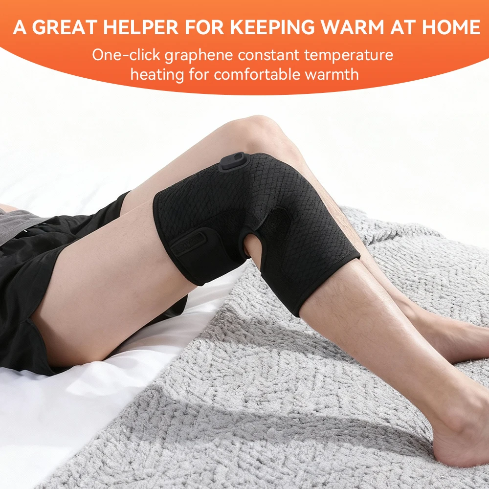 Graphene Constant Temperature Heating Knee Pad 1800mAh Large Capacity, 3-Speed Battery Life, Temperature Suitable for the Body