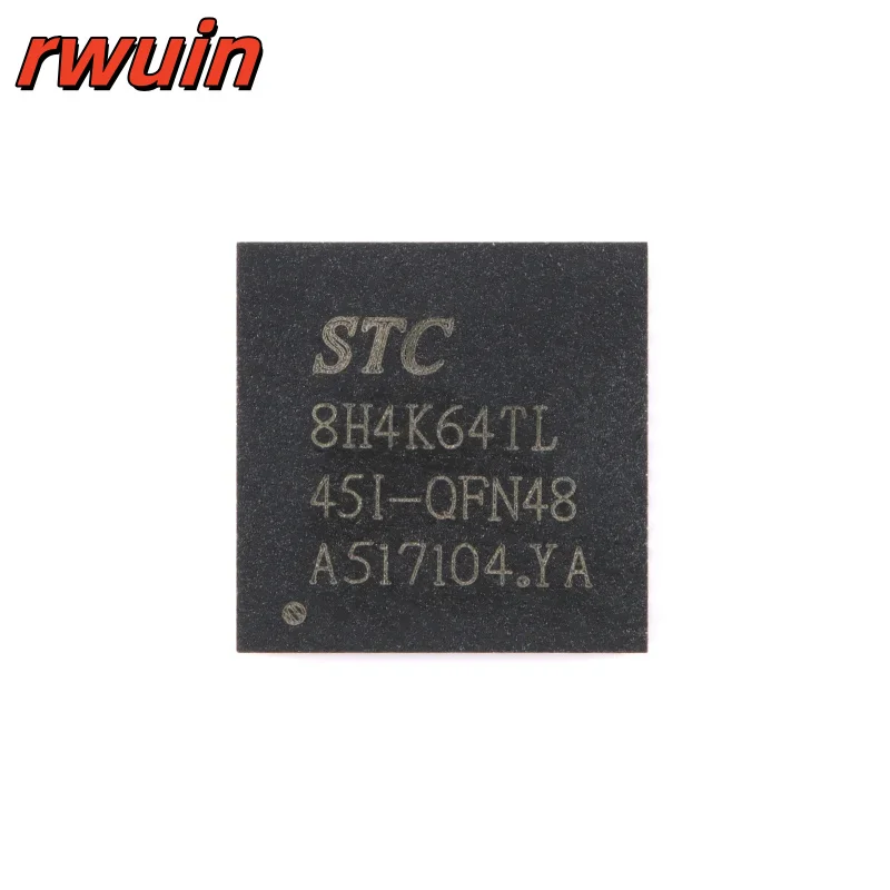 5/1pcs STC8H4K64 STC8H4K64TL-45I QFN48 STC8H4K64TL STC 8H4K64T 1T 8051 Single-Chip Microcontroller MCU IC New Original