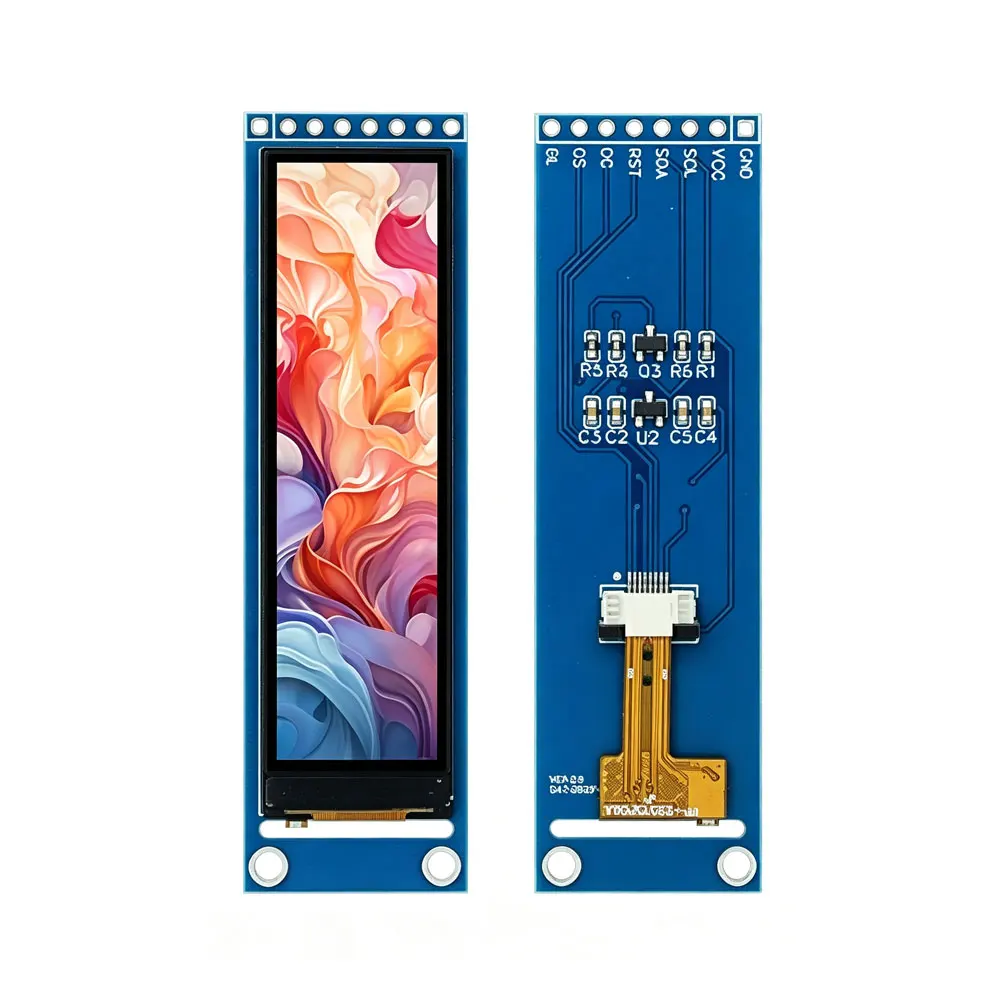 2.25 Inch TFT LCD Module 76x284, ST7789 Driver SPI Interface Full View Color Screen for DIY